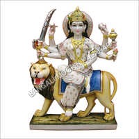 Marble Maa Durga Statue