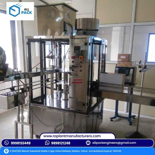 Bottle Rinsing Filling And Capping Machine