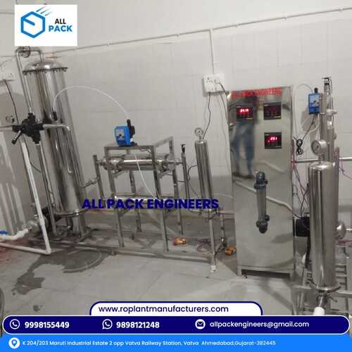 500 Litre FRP RO Plant