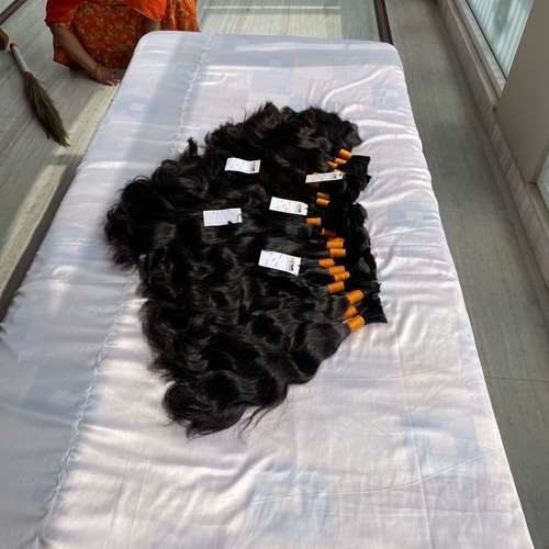 Virgin remy bulk raw unprocessed 100% natural human hair extensions