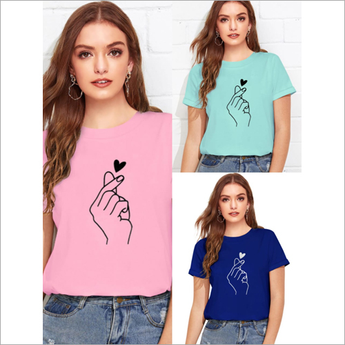 Pink Ladies Printed T-Shirt