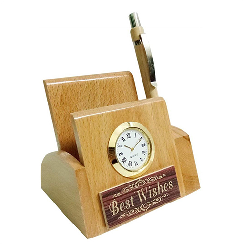 AN-1109 Pen Stand With Clock