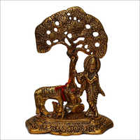 Gf 301 Metal Krishna Statue