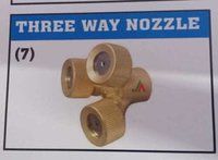 Brass Three Way Nozzle