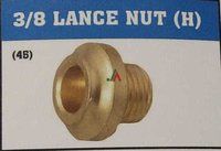 3/8 Brass Lance Nut (H)