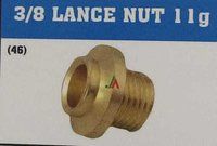 3/8 Brass Lance Nut 11g