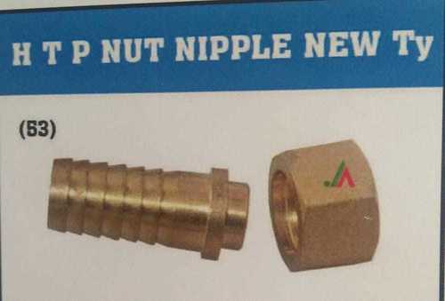HTP Brass Nut Nipple New Ty