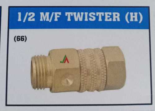 1/2 Brass M/F Twister (H)