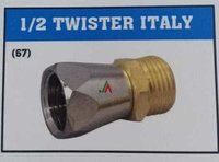 1/2 Brass Twister Italy