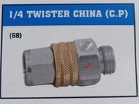 1/4 Brass Twister China (C.P)