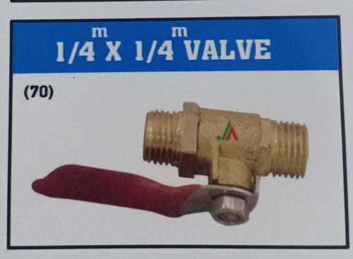 1/4 x 1/4 Brass valve