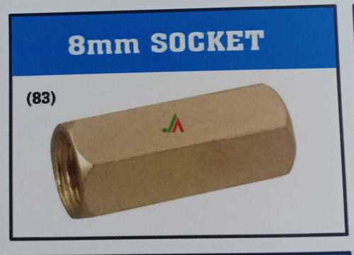 8mm Brass Socket