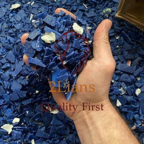 HDPE Drum Regrind Plastic Scrap For Recycling
