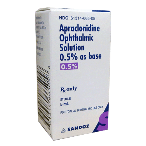 Apraclonidine Hydrochloride Eye Drops