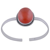 Labradorite Natural Gemstone Oval 925 Sterling Solid Silver Handmade Bangle
