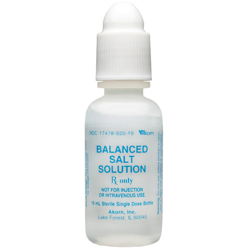 Balanced Salt Solution Eye Drops