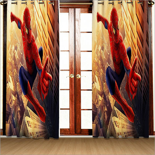 Multicolor Printed Door Curtains