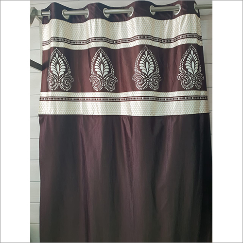 Long Crush Patch Curtains