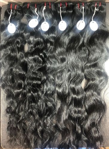 Black Raw Single Human Hair Extensions