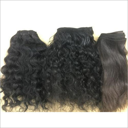 Virgin Black Human Hair - Sizes From 8" to 32", Weight: 100 Grams Each, Grade 9A