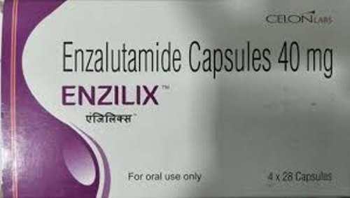 Enzilix 40 Mg Capsules (Enzalutamide) Shelf Life: 2 Years