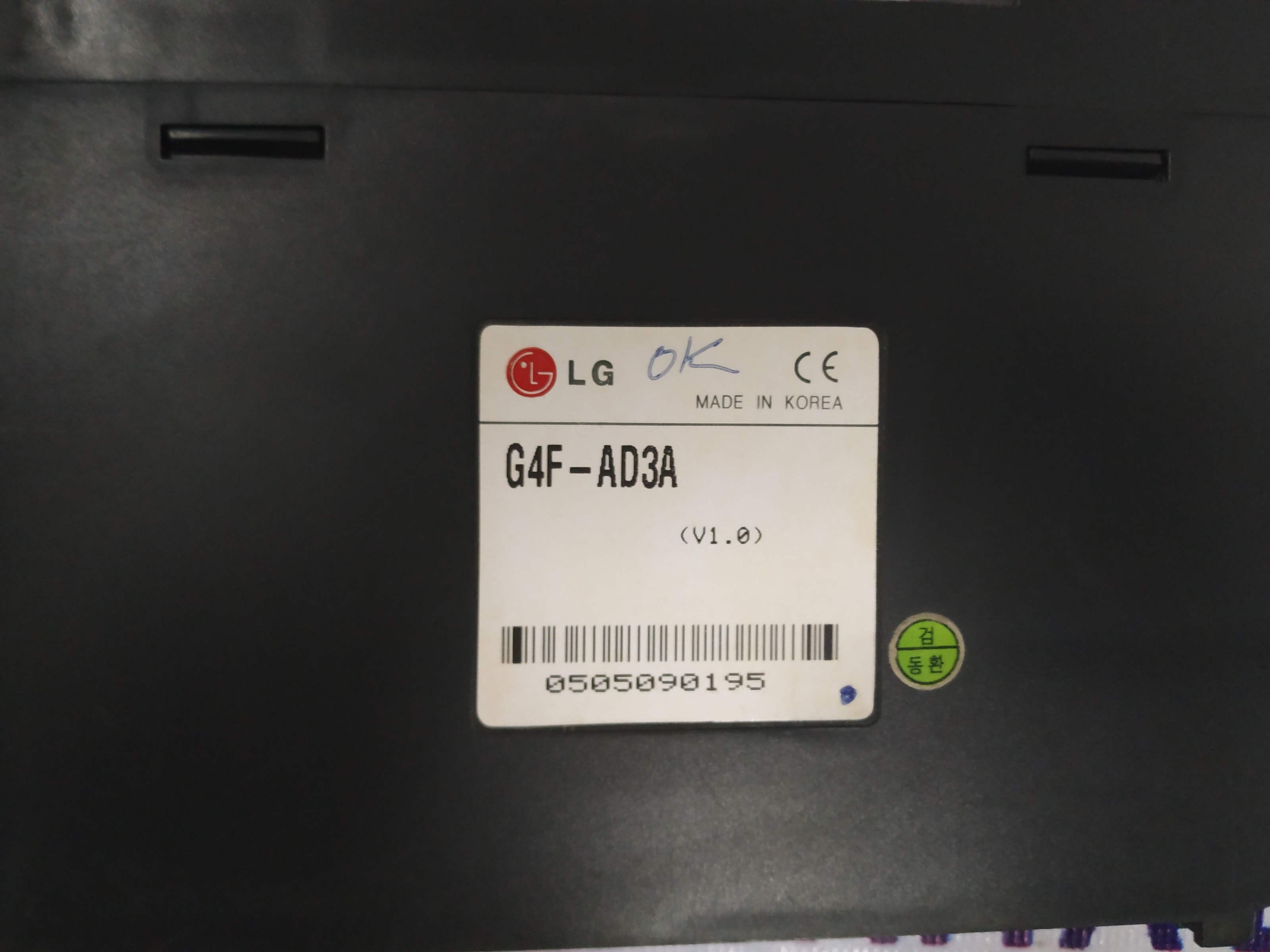LG INPUT MODULE G4F-AD3A