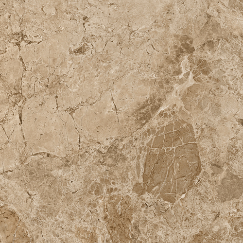 Breccia Brown 600x600mm Glossy Porcelain Tiles