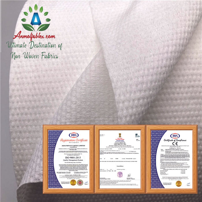 NON WOVEN SPUNLACE FABRIC FOR ALCOHOLIC MEDICAL