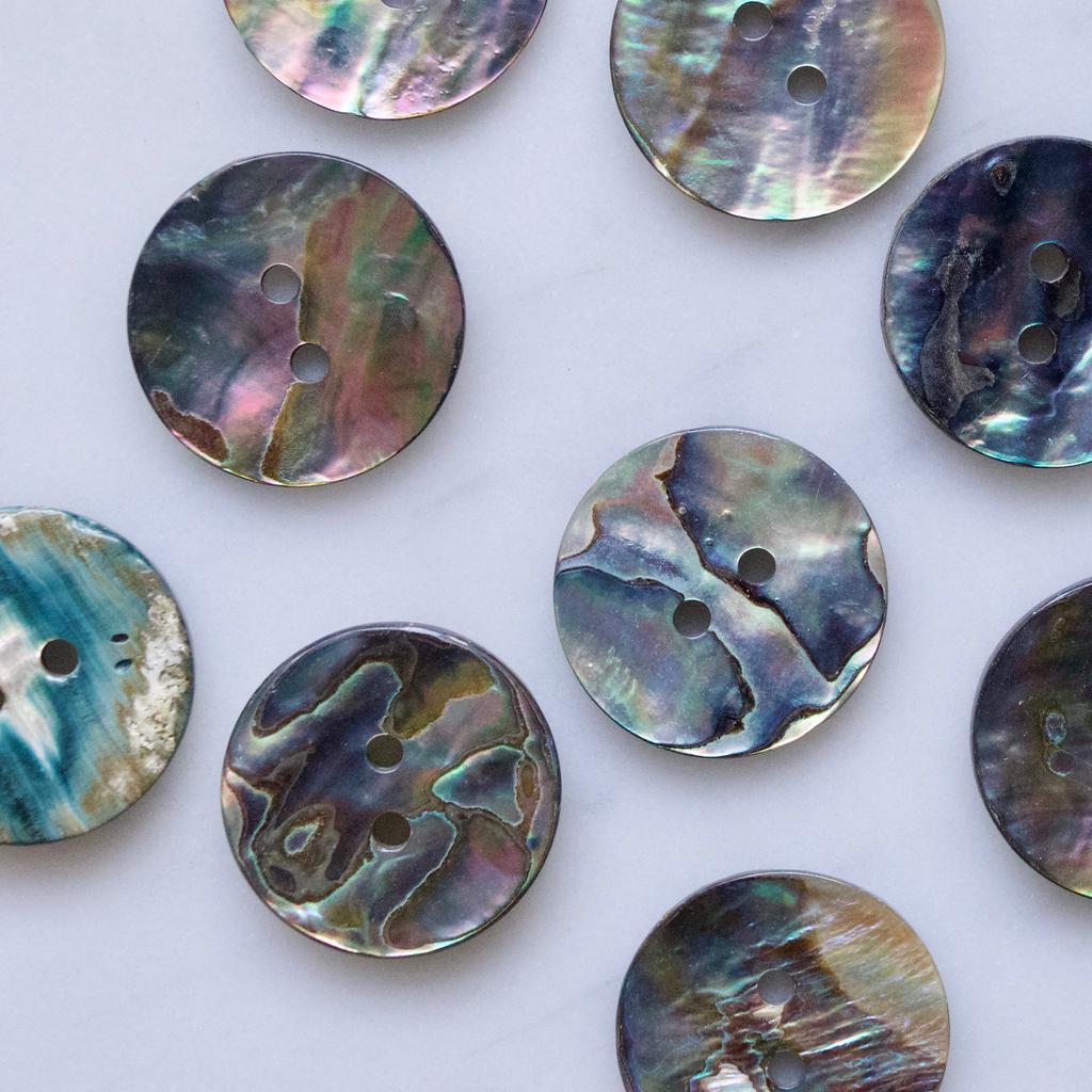 Abalone Buttons