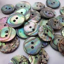 Abalone Buttons