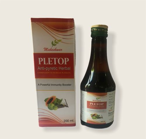 Pletop Syrup Age Group: Suitable For All