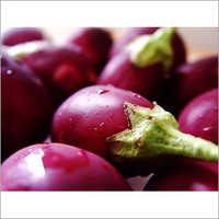 Fresh Brinjal - 100-200g Firm Texture, Purple Oval Shape | Nutrient-Rich, Mild Taste, Naturally Grown, Long-Lasting Freshness