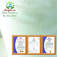 Material 100% Cotton Spunlace Non Woven Nonwoven Fabric