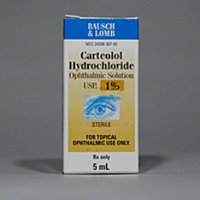 Carteolol Hcl Eye Drops