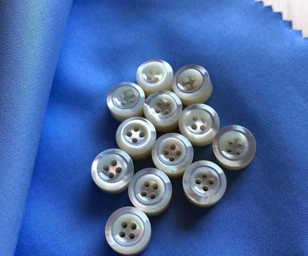 White Mother Of Pearl Buttons