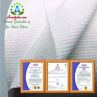 WATER SOLUBLE 100% PVA SPUNLACE NONWOVEN FABRIC 35 GSM 1.6M WIDTH