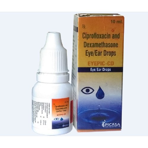 Ciprofloxacin And Dexamethasone Eye/Ear Drops Age Group: Adult