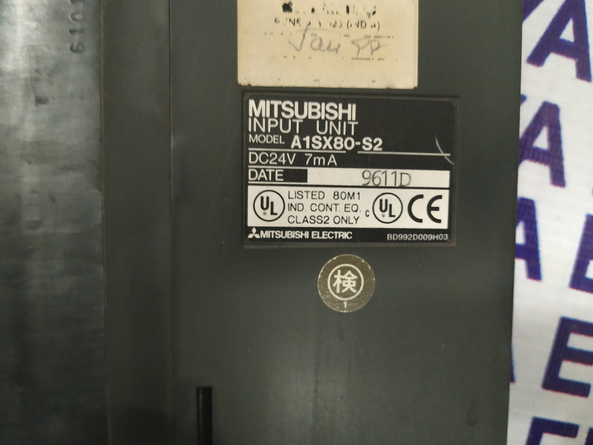 MITSUBISHI INPUT MODULE A1SX80-S2
