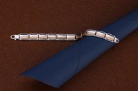 Sterling Silver Two-Tone Bracelets, Light Weight for UNISEX