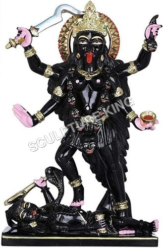 Kaali Mata Marble Statue