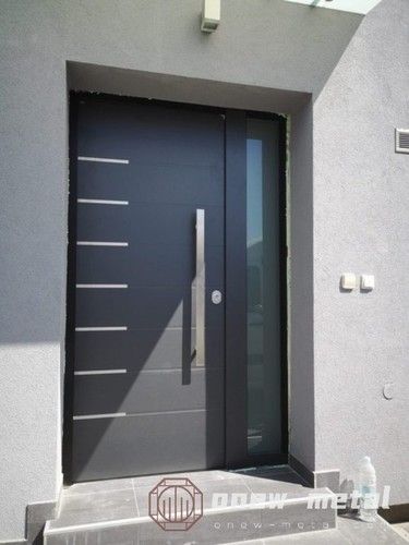 Customized Color Aluminium Front Door