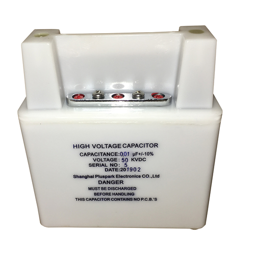 0.01uF 50kV 1PPS Pulse High Voltage Capacitor