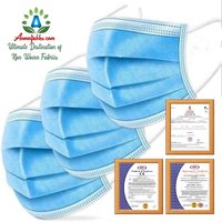 N95INDIA DISPOSABLE MELT-BLOWN POLYPROPYLENE NON WOVEN FABRIC 1 PLY DUST MASK