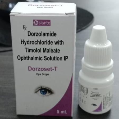 Dorzolamide Hydrochloride and Timolol Eye Drops