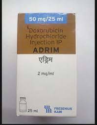 Adrim 50mg Injection(Doxorubicin (Plain) (50mg)