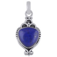 RAINBOW NATURAL GEMSTONE 925 STERLING SOLID SILVER TRILLION CABOCHON HANDMADE PENDANT
