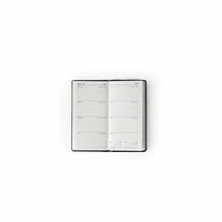 Comma Weave Pocket Diary 2022 - Small Size - (Black + Red)