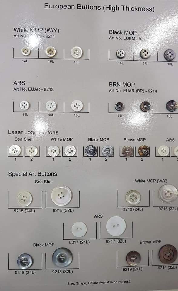 European Buttons