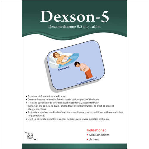 0.5mg Dexzmethasone Tablets