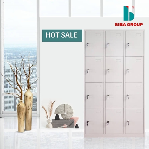 Hot Sale 12 Door Metal Locker For School,Office,Gym By SYBA HIGH-TECH MECHANICAL GROUP JOINT STOCK COMPANY (VIET NAM)